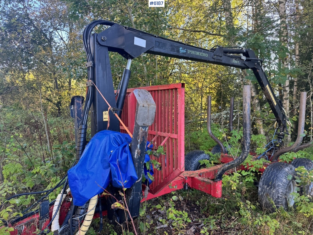 2008 Farmi Primero 3967 Timber trailer. - Remolque maderero: foto 2 2008 Farmi Primero 3967 Timber trailer. - Remolque maderero: foto 2