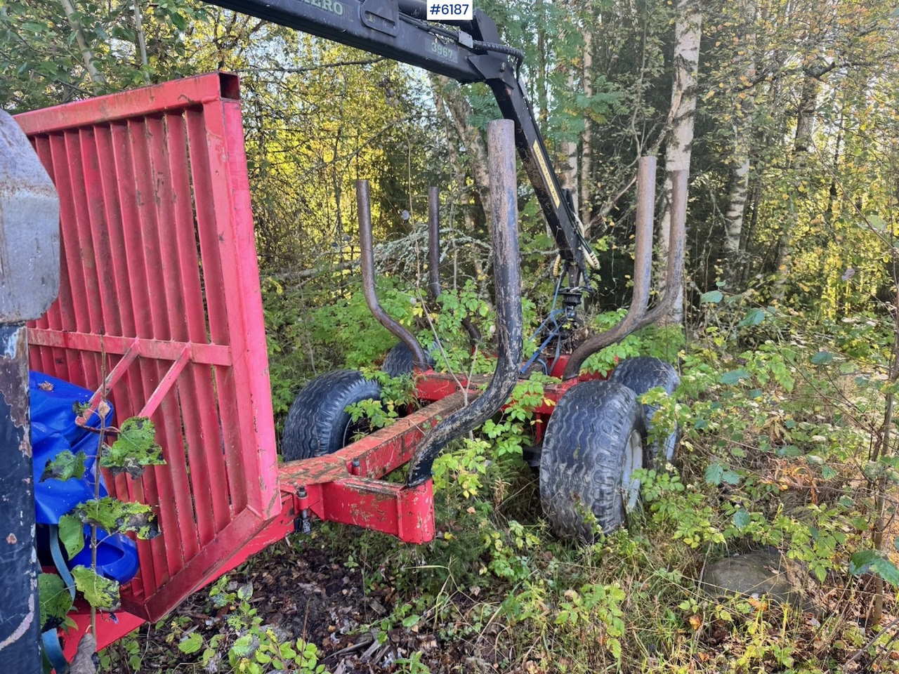 2008 Farmi Primero 3967 Timber trailer. - Remolque maderero: foto 4 2008 Farmi Primero 3967 Timber trailer. - Remolque maderero: foto 4