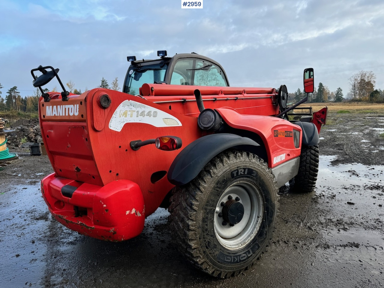 2009 Manitou MT 1440 Telescopic truck w/ Bucket, Pallet forks and Lifting jib - Manipulador telescópico: foto 5 2009 Manitou MT 1440 Telescopic truck w/ Bucket, Pallet forks and Lifting jib - Manipulador telescópico: foto 5