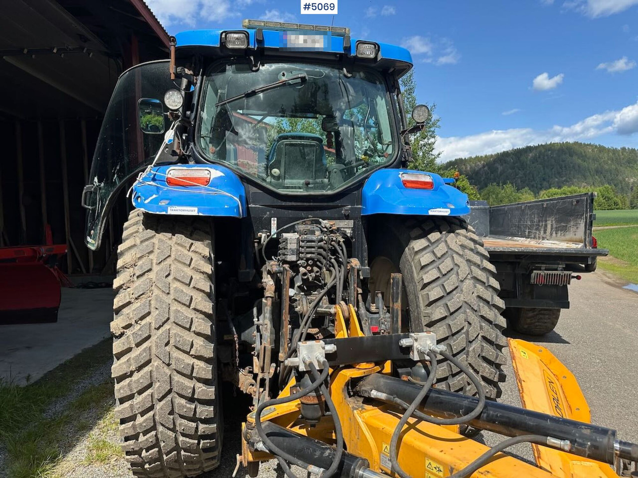 Leasing para  2009 New Holland T6040 SS w/ Trima front loader 2009 New Holland T6040 SS w/ Trima front loader: foto 18