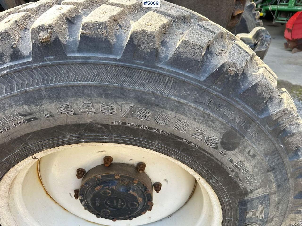 Leasing para  2009 New Holland T6040 SS w/ Trima front loader 2009 New Holland T6040 SS w/ Trima front loader: foto 8