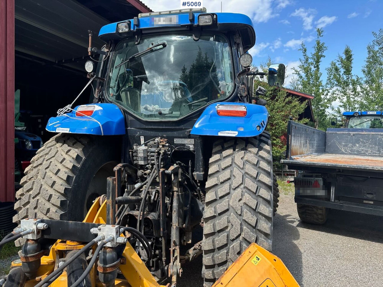 Leasing para  2009 New Holland T6040 SS w/ Trima front loader 2009 New Holland T6040 SS w/ Trima front loader: foto 17