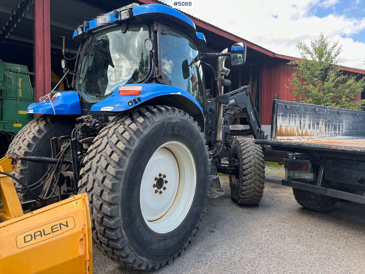 Leasing para  2009 New Holland T6040 SS w/ Trima front loader 2009 New Holland T6040 SS w/ Trima front loader: foto 16