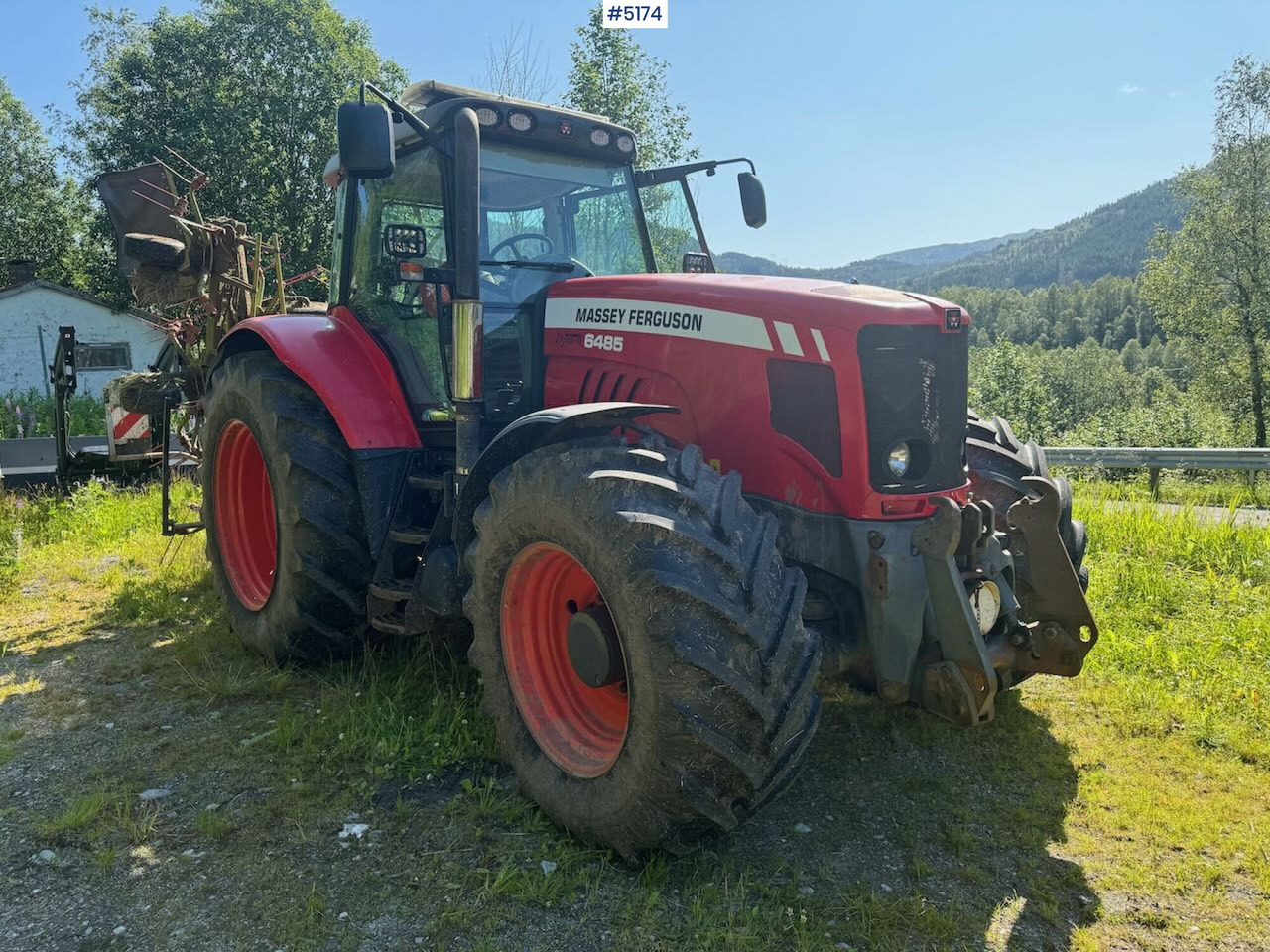 2010 Massey Ferguson 6485 4x4 - Tractor: foto 1 2010 Massey Ferguson 6485 4x4 - Tractor: foto 1