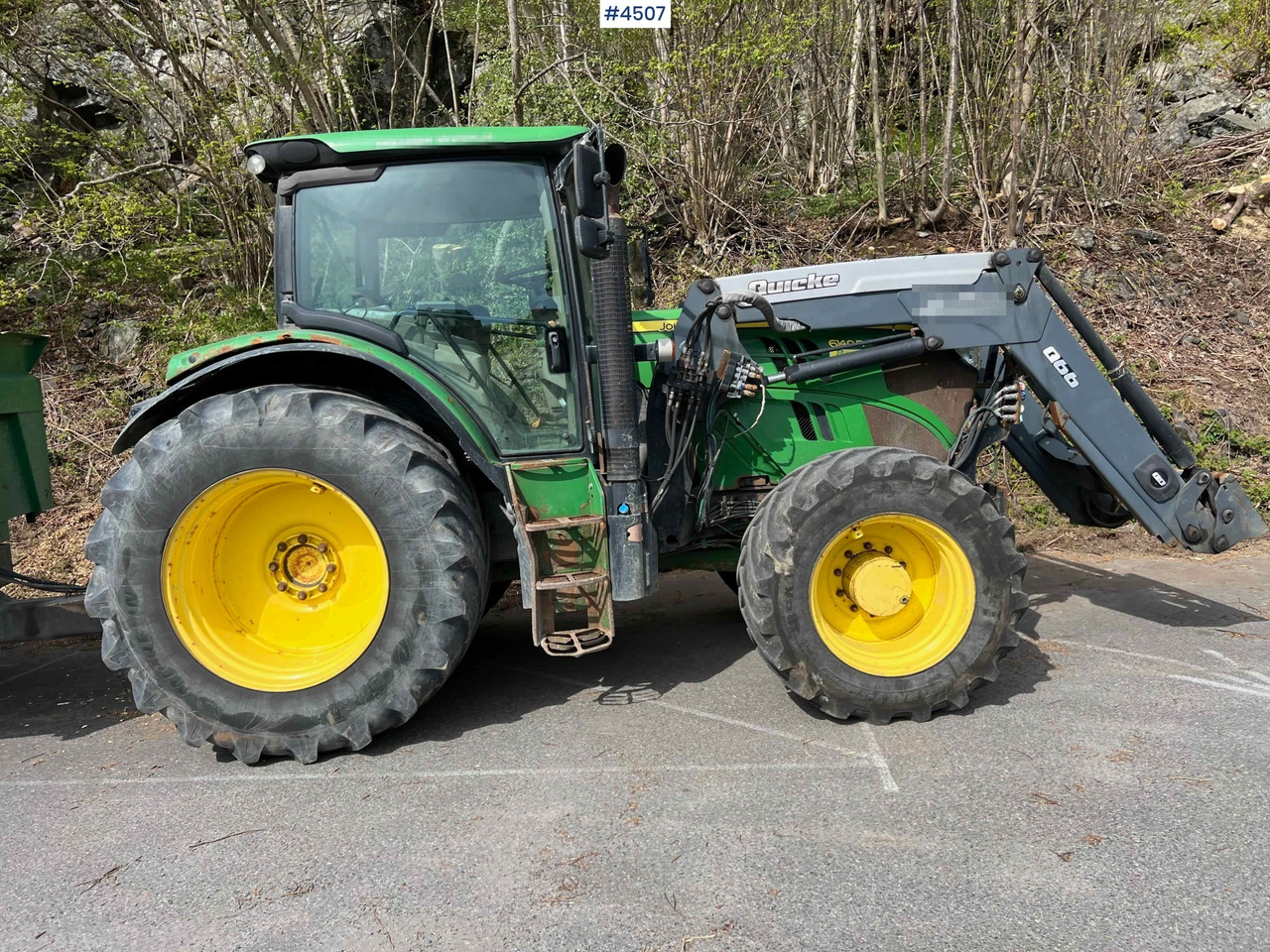2012 John Deere 6140R w/ front loader - Tractor: foto 1 2012 John Deere 6140R w/ front loader - Tractor: foto 1