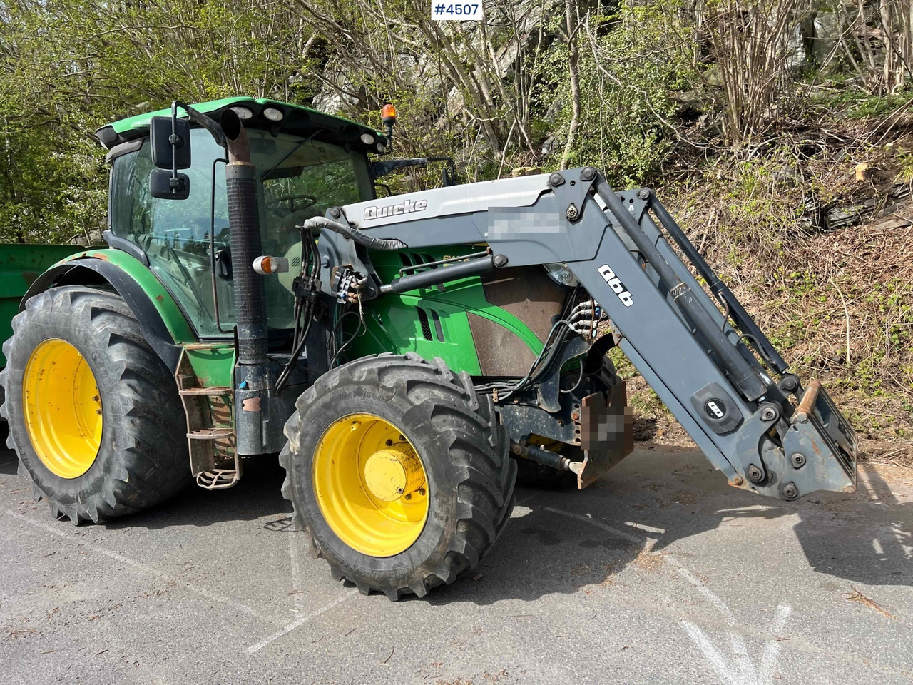 2012 John Deere 6140R w/ front loader - Tractor: foto 4 2012 John Deere 6140R w/ front loader - Tractor: foto 4