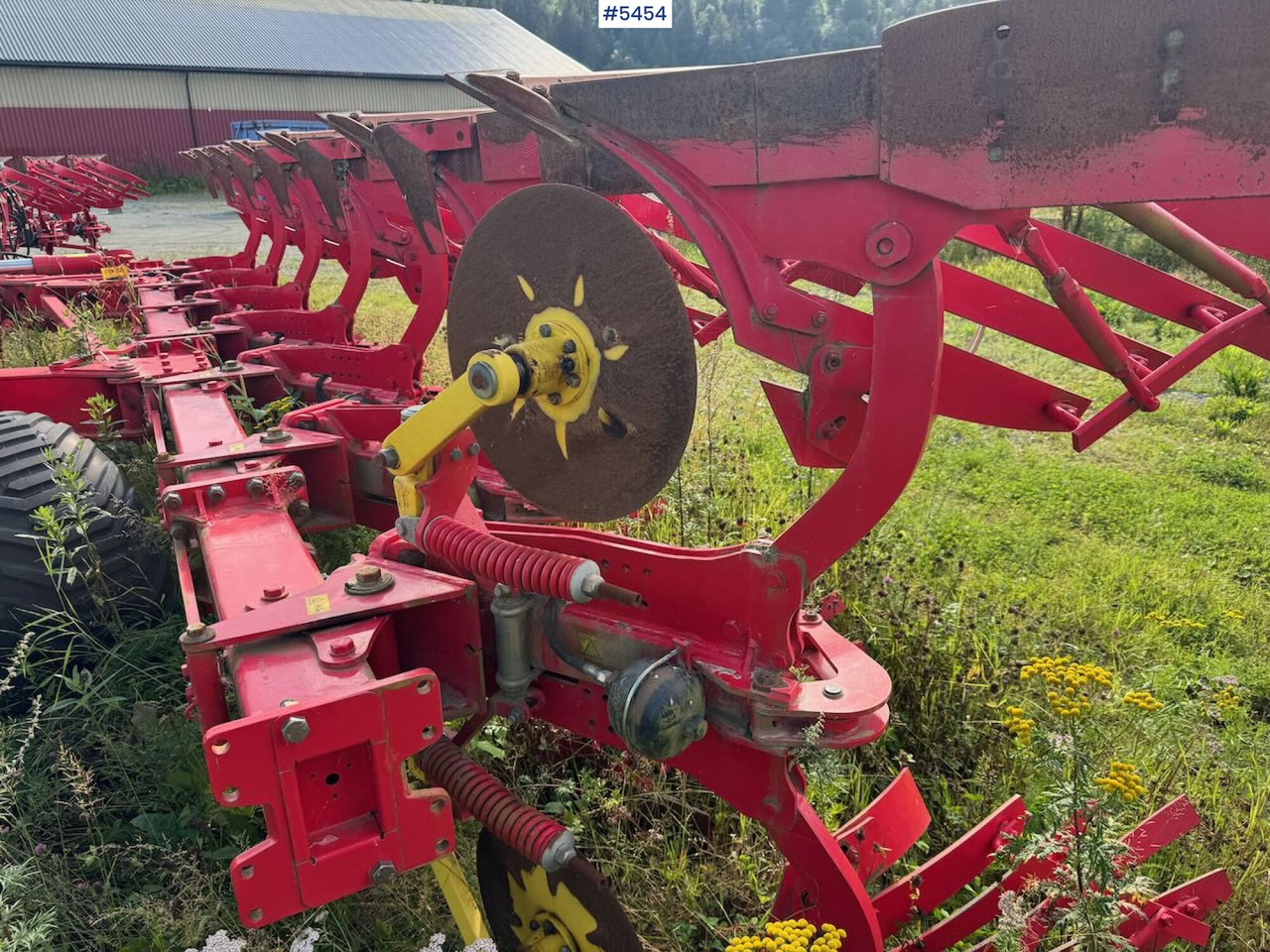 Equipo para trabajo del suelo 2012 Pottinger Servo 6.50 Plus Nova 7 furrow semi-reversible plough: foto 17