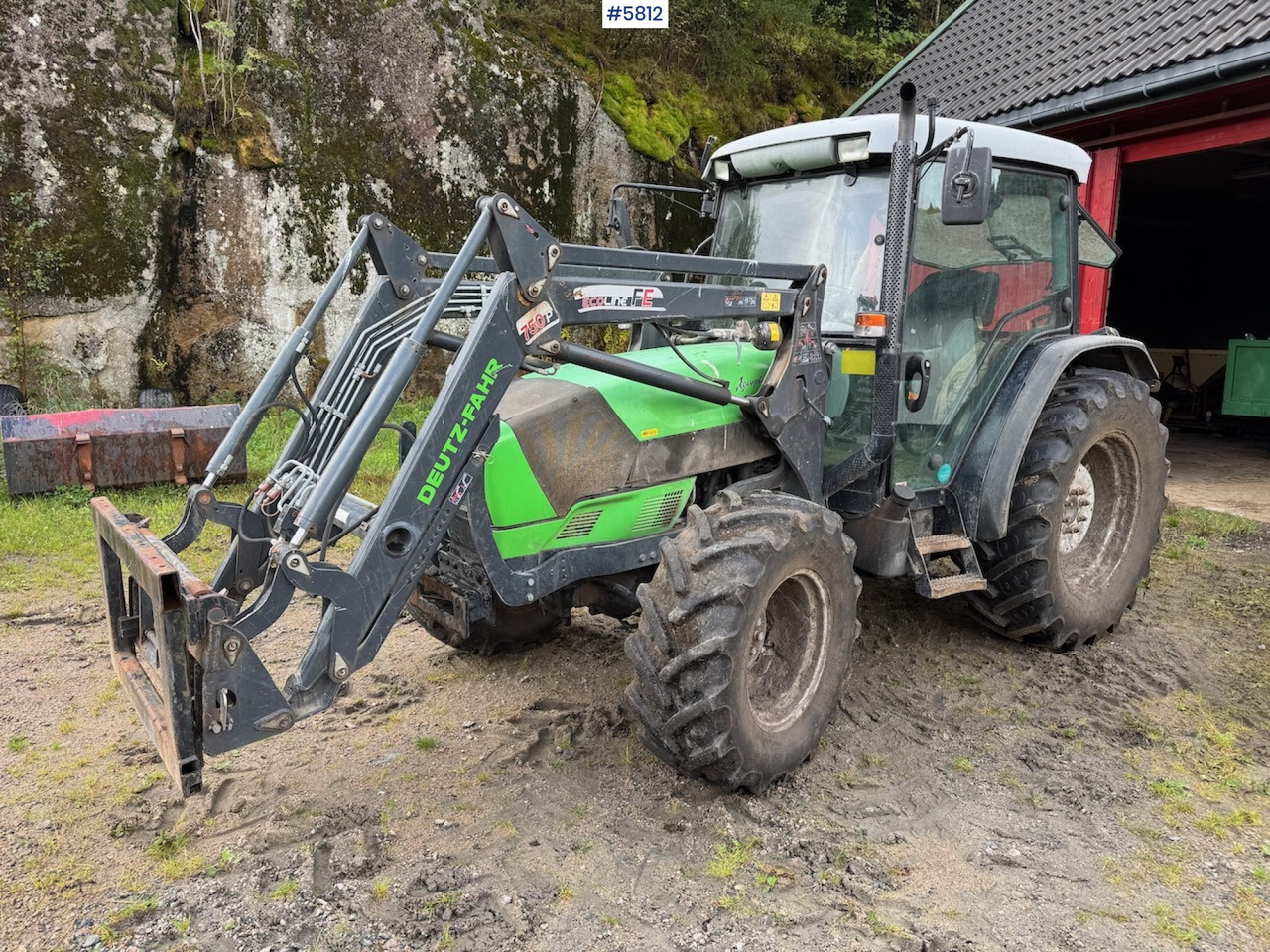 2013 Deutz Fahr Agroplus 410 DT w/ front loader. - Tractor: foto 2 2013 Deutz Fahr Agroplus 410 DT w/ front loader. - Tractor: foto 2