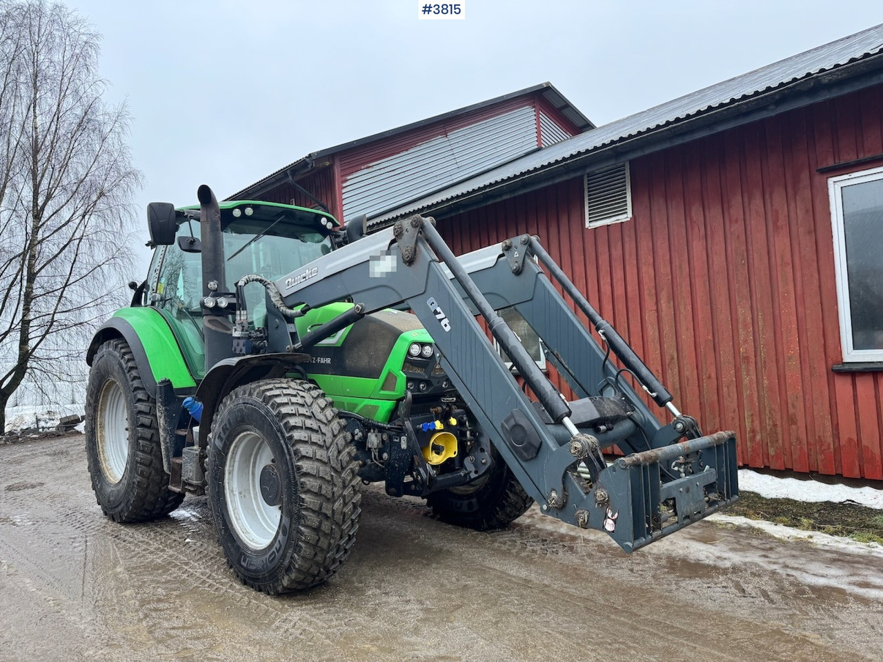 2015 Deutz-fahr 6190 Agrotron w/ Front loader, Front PTO and 2 sets of tires. - Tractor: foto 1 2015 Deutz-fahr 6190 Agrotron w/ Front loader, Front PTO and 2 sets of tires. - Tractor: foto 1
