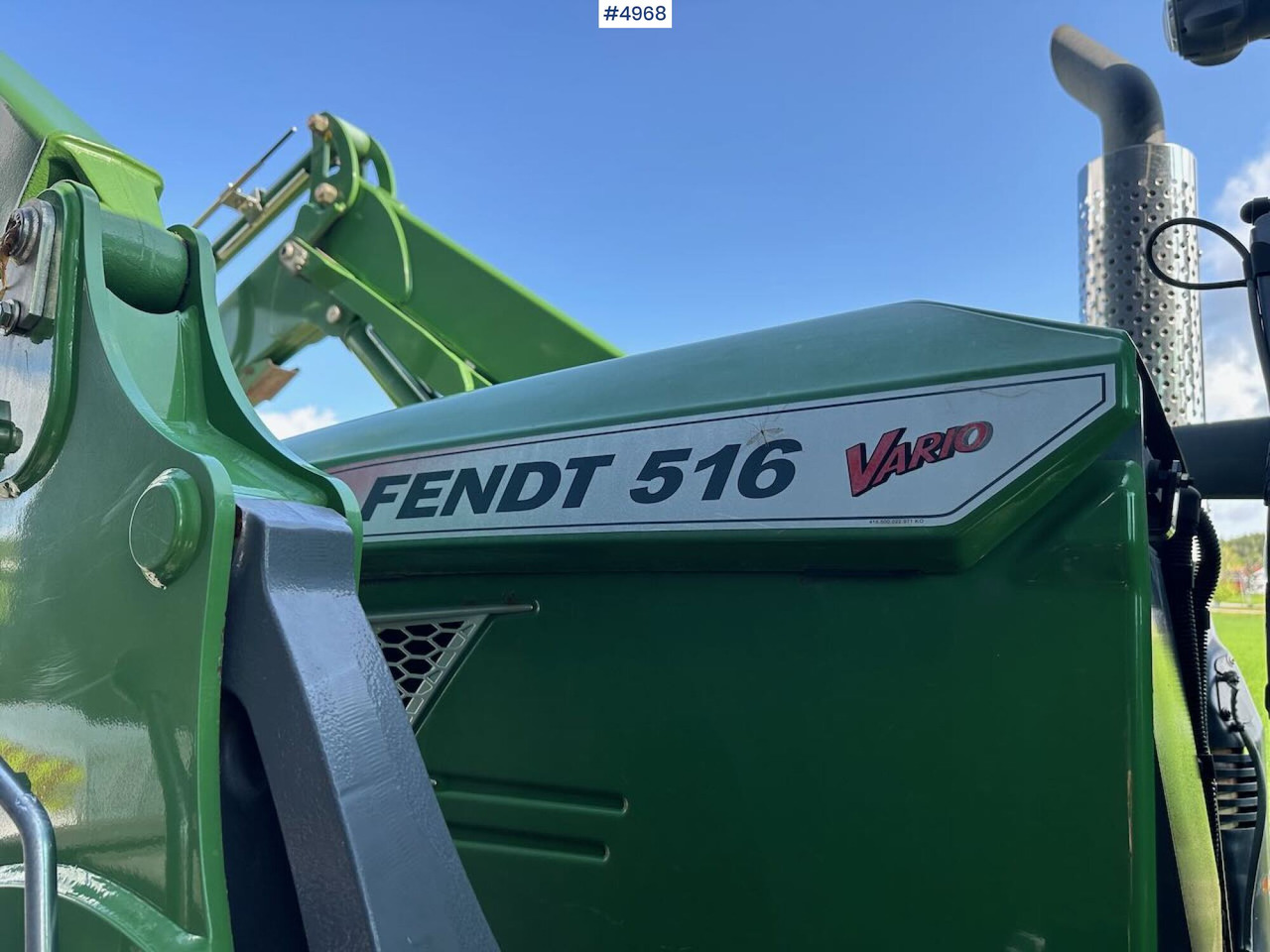 Tractor 2017 Fendt 516 Vario Profi Plus m/ Frontlaster: foto 34