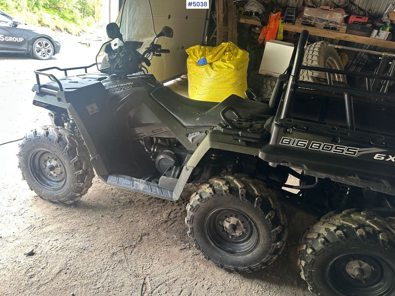 Cuadrimoto 2017 Polaris Sportsman 570 6x6: foto 10