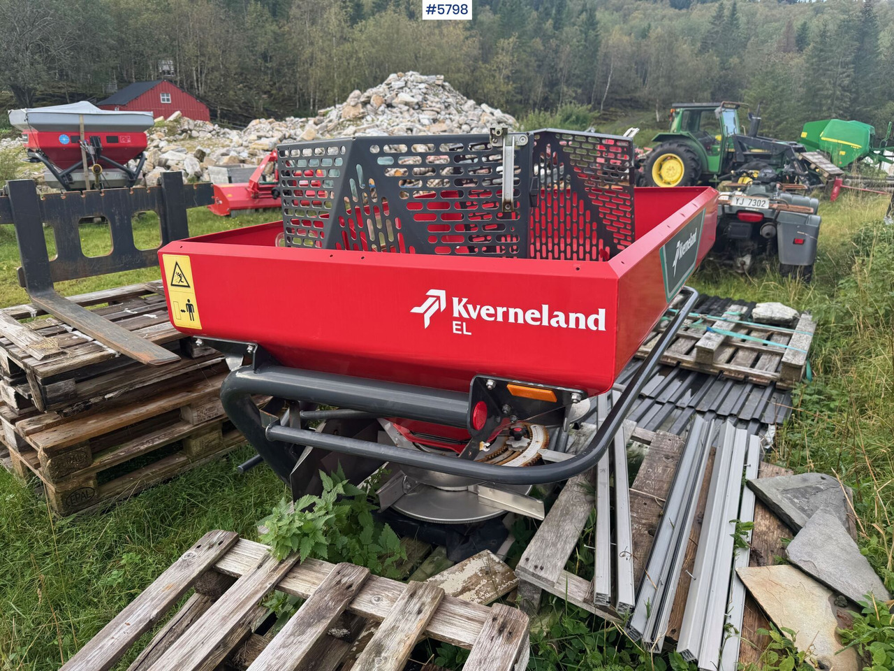 2018 Kverneland Manure spreader. Repair project - Esparcidor de fertilizantes: foto 1 2018 Kverneland Manure spreader. Repair project - Esparcidor de fertilizantes: foto 1