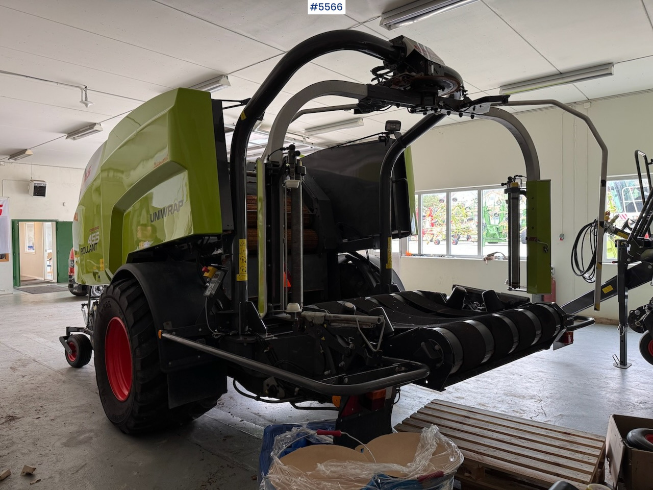 2019 Claas Rollant 455 Uniwrap - Maquinaria de henificación: foto 4 2019 Claas Rollant 455 Uniwrap - Maquinaria de henificación: foto 4