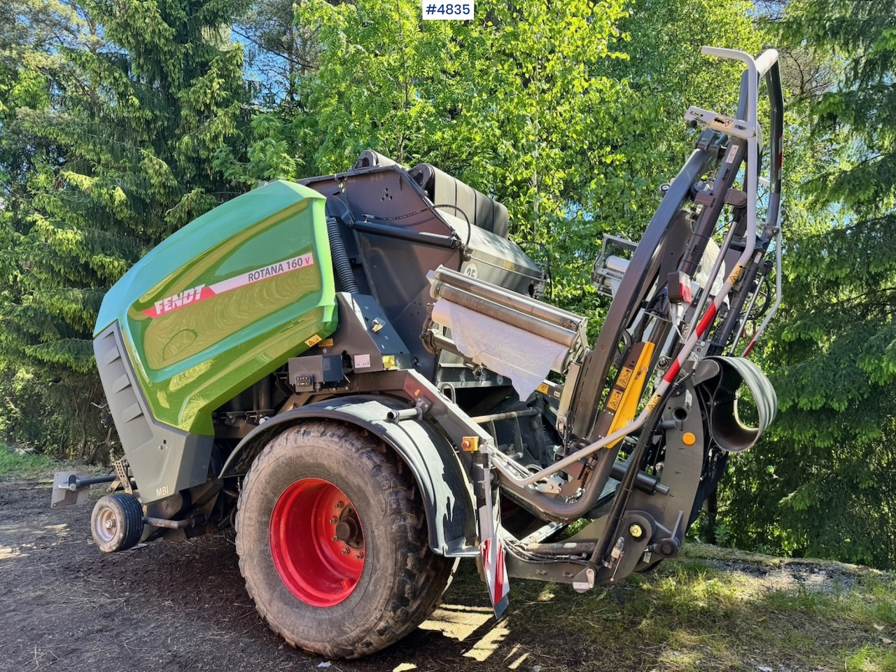 2020 Fendt Rotana 160V Combined Baler. 6200 Bales. - Maquinaria de henificación: foto 1 2020 Fendt Rotana 160V Combined Baler. 6200 Bales. - Maquinaria de henificación: foto 1