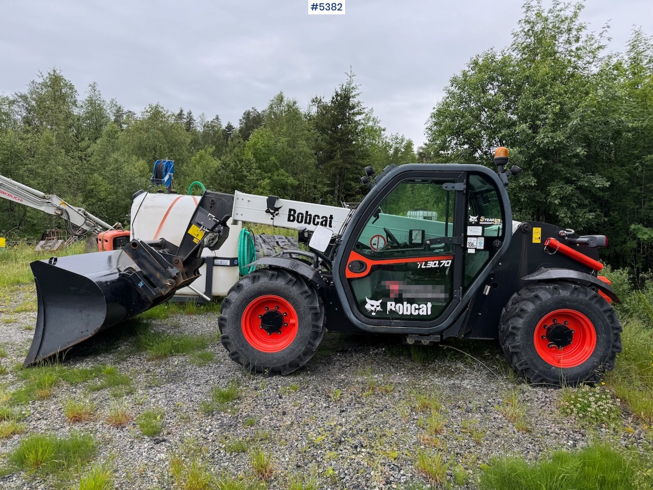2021 Bobcat TL30.70DB m/ bucket, pallet fork and 4 chains. - Carretilla elevadora: foto 2 2021 Bobcat TL30.70DB m/ bucket, pallet fork and 4 chains. - Carretilla elevadora: foto 2