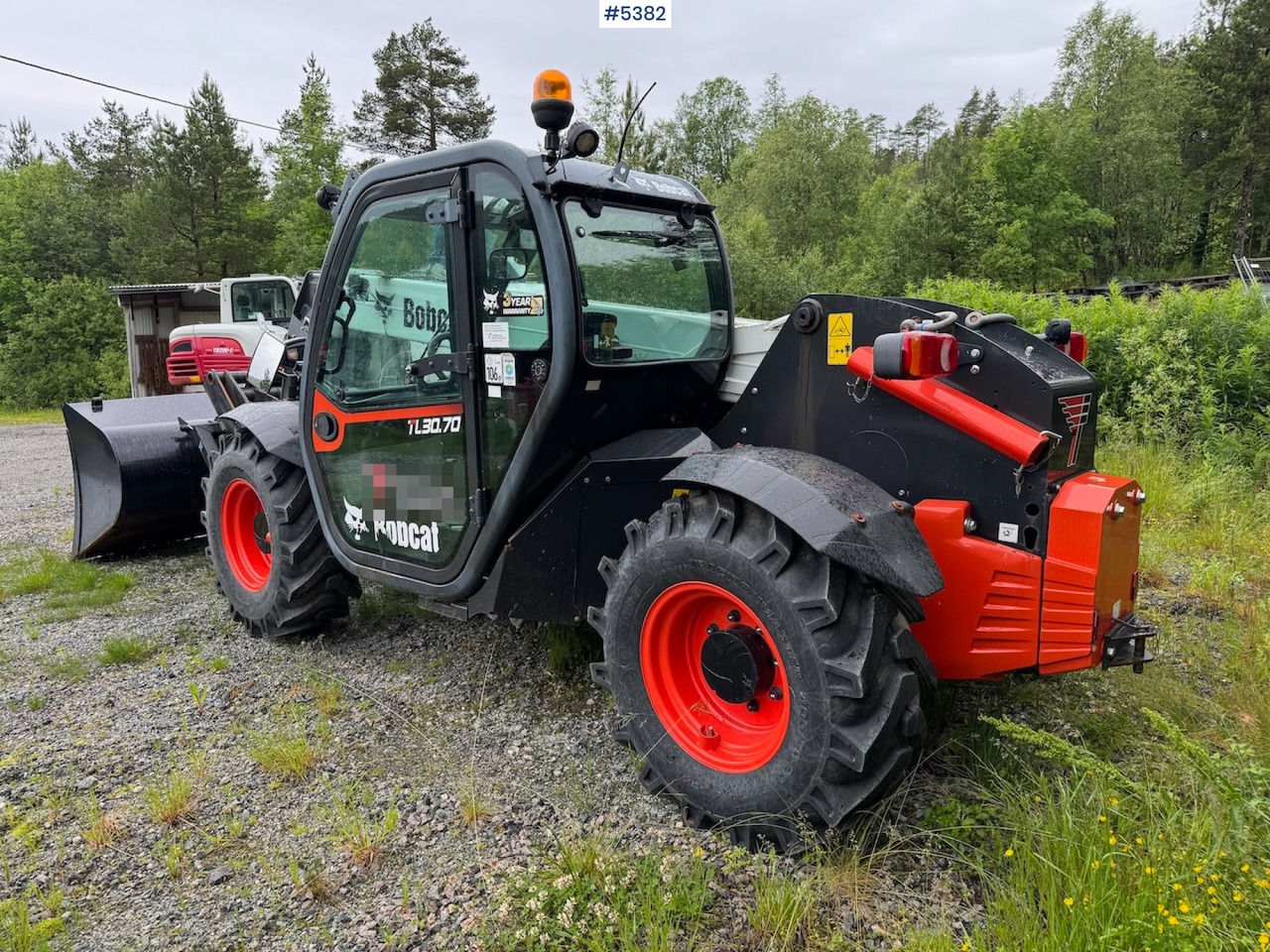 2021 Bobcat TL30.70DB m/ bucket, pallet fork and 4 chains. - Carretilla elevadora: foto 4 2021 Bobcat TL30.70DB m/ bucket, pallet fork and 4 chains. - Carretilla elevadora: foto 4