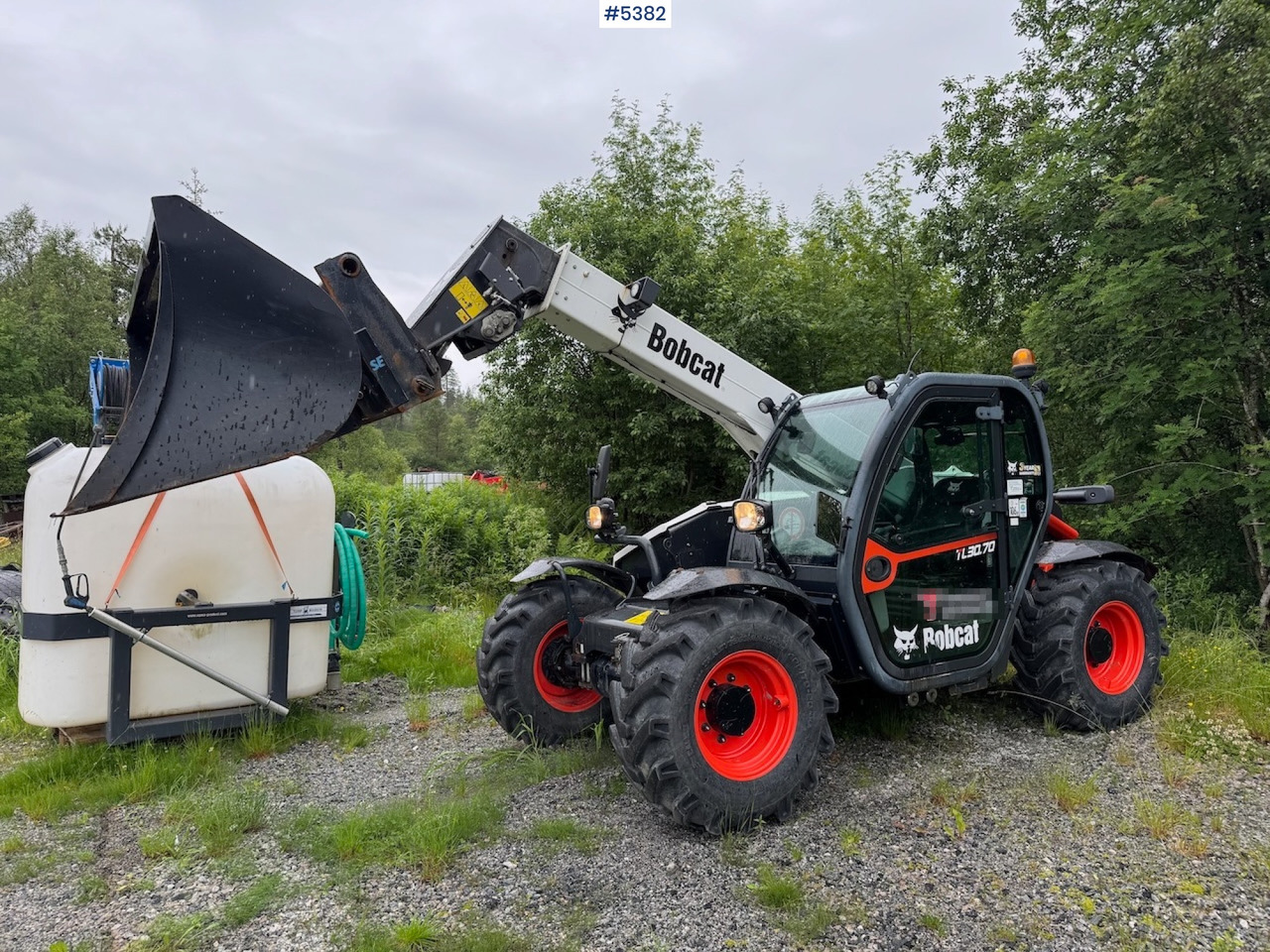 2021 Bobcat TL30.70DB m/ bucket, pallet fork and 4 chains. - Carretilla elevadora: foto 1 2021 Bobcat TL30.70DB m/ bucket, pallet fork and 4 chains. - Carretilla elevadora: foto 1