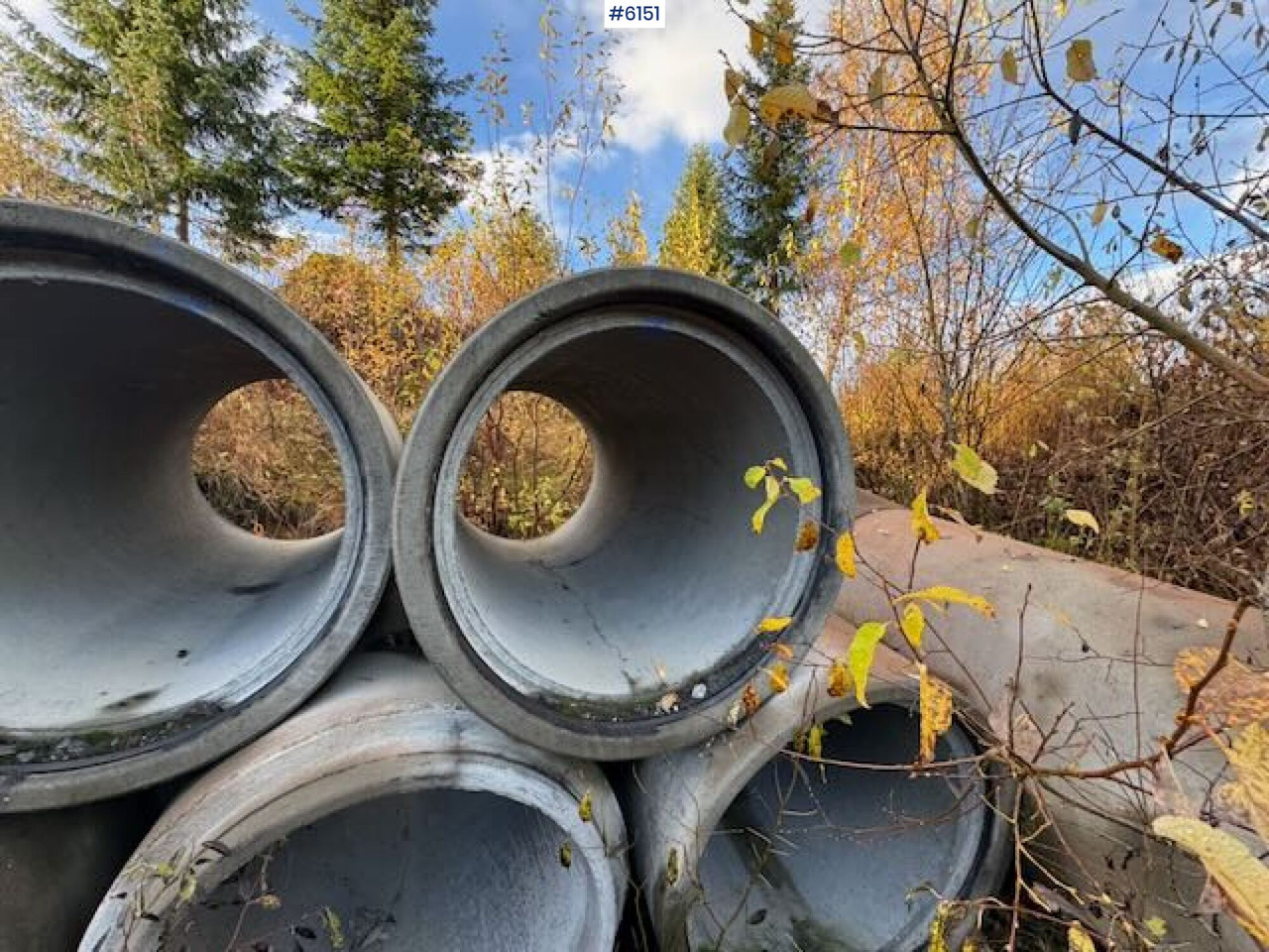 9 concrete pipes - Equipo de construcción: foto 5 9 concrete pipes - Equipo de construcción: foto 5