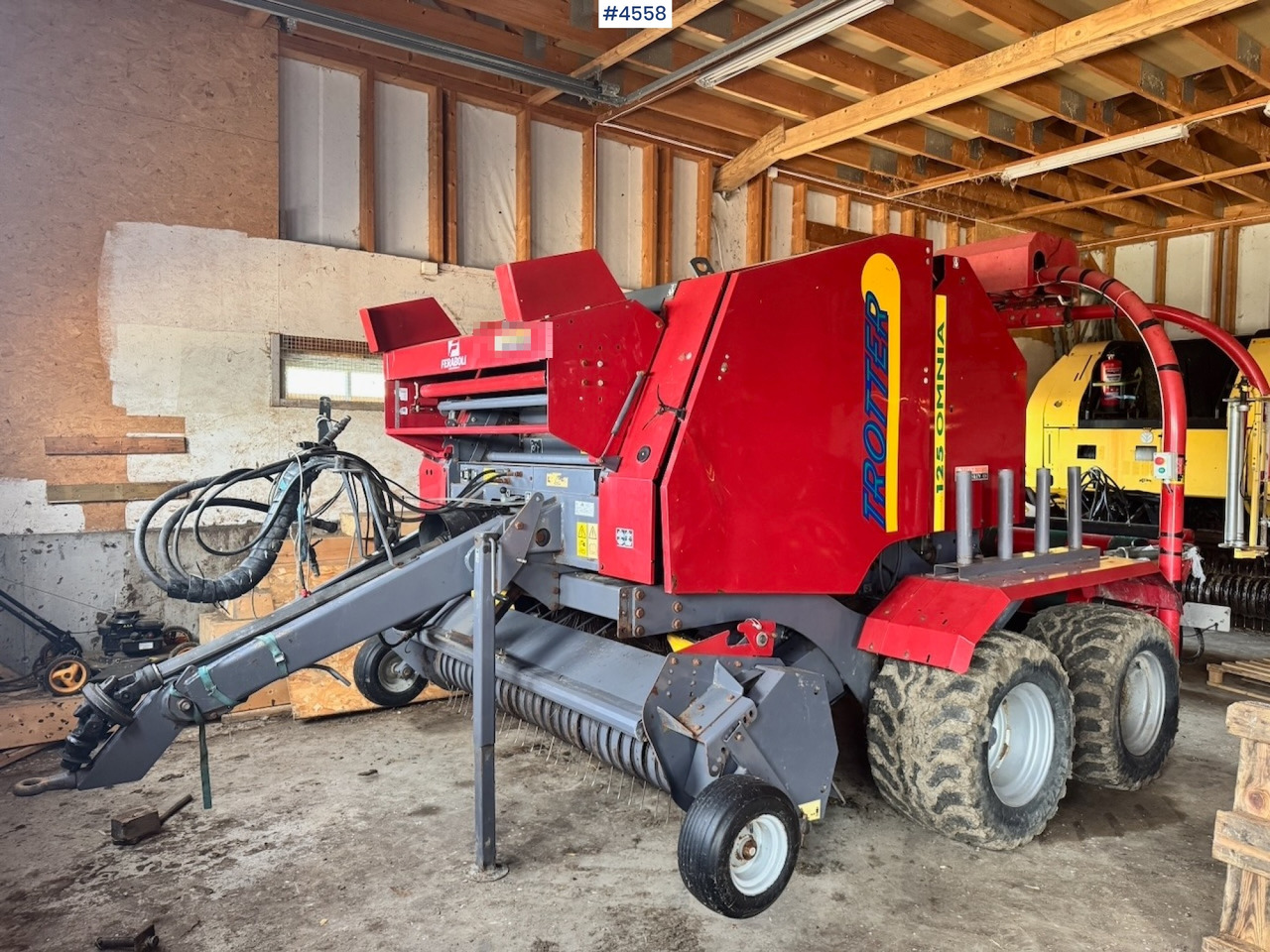 Approx. 2010 FeraBoli Omnia 125 Round Baler - Maquinaria de henificación: foto 2 Approx. 2010 FeraBoli Omnia 125 Round Baler - Maquinaria de henificación: foto 2
