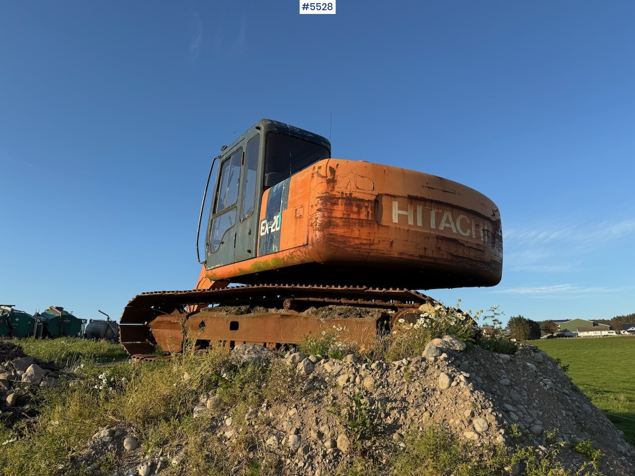Hitachi EX 120-2. - Excavadora: foto 4 Hitachi EX 120-2. - Excavadora: foto 4