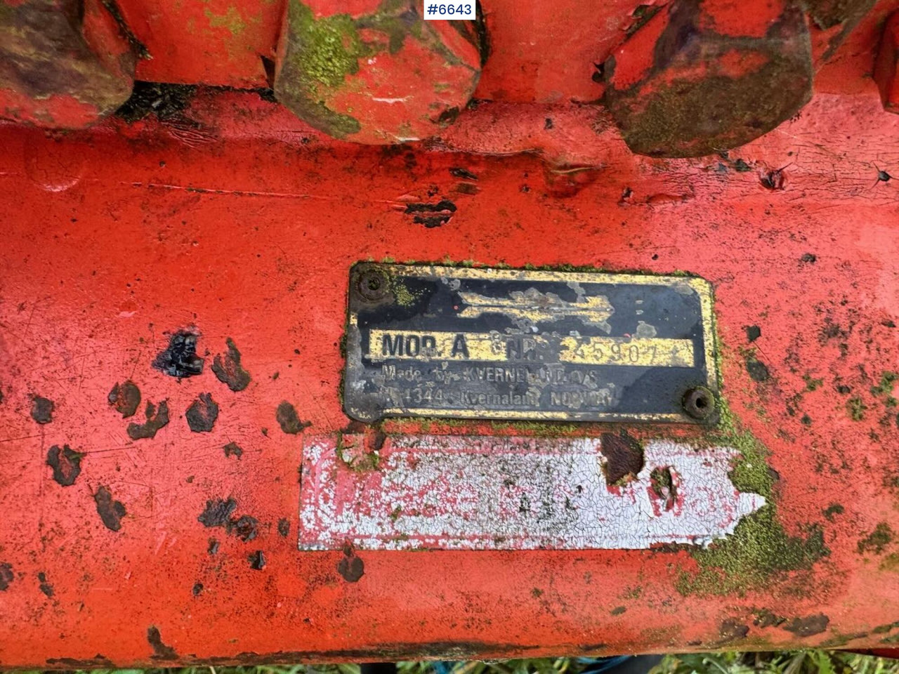 Kverneland Mod A 3 skjærs plog - Equipo para trabajo del suelo: foto 3 Kverneland Mod A 3 skjærs plog - Equipo para trabajo del suelo: foto 3