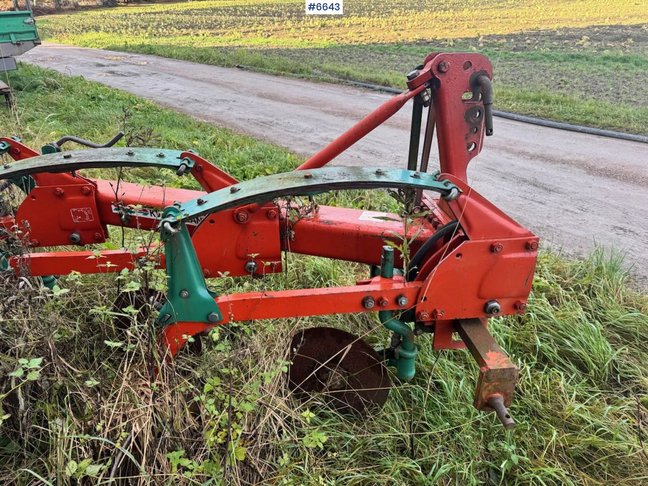 Kverneland Mod A 3 skjærs plog - Equipo para trabajo del suelo: foto 5 Kverneland Mod A 3 skjærs plog - Equipo para trabajo del suelo: foto 5