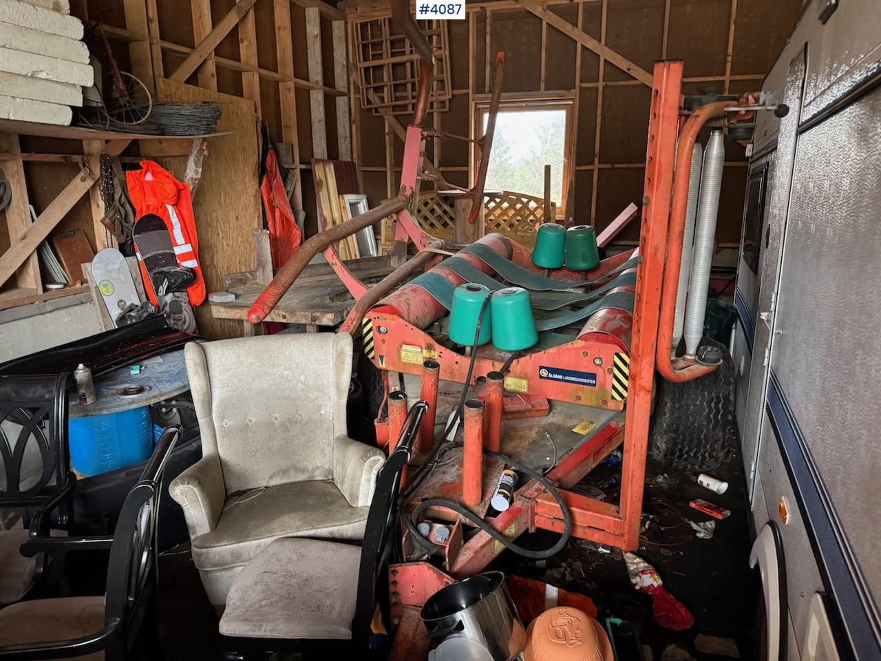 Kverneland Taarup 7515 Round Bale Wrapper - Maquinaria de henificación: foto 2 Kverneland Taarup 7515 Round Bale Wrapper - Maquinaria de henificación: foto 2