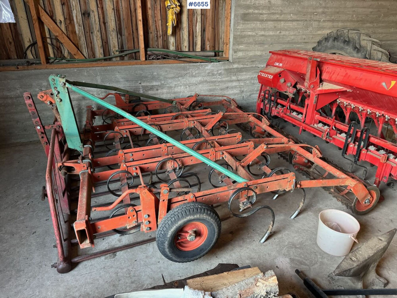 Kverneland harrow with cage roller - Equipo para trabajo del suelo: foto 4 Kverneland harrow with cage roller - Equipo para trabajo del suelo: foto 4