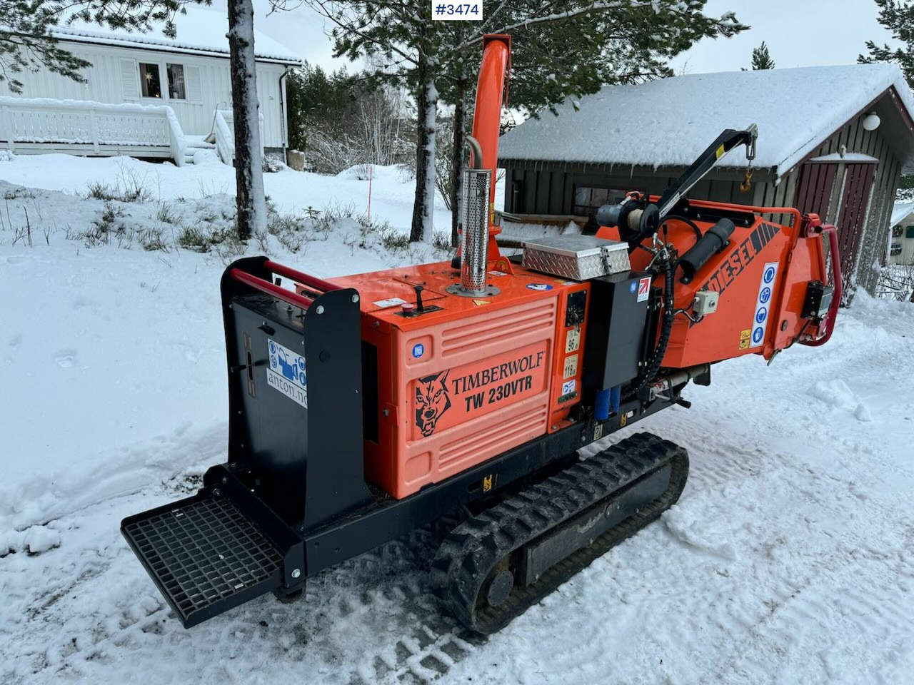 2021 timberwolf 230VTRD Wood chipper - Maquinaria forestal: foto 3 2021 timberwolf 230VTRD Wood chipper - Maquinaria forestal: foto 3