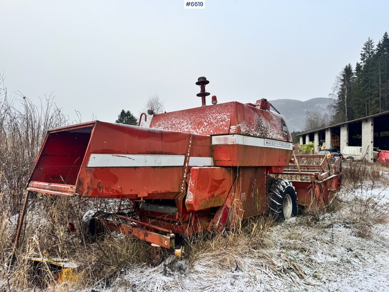 Massey Ferguson 487 Combine Harvester. - Cosechadora de granos: foto 2 Massey Ferguson 487 Combine Harvester. - Cosechadora de granos: foto 2