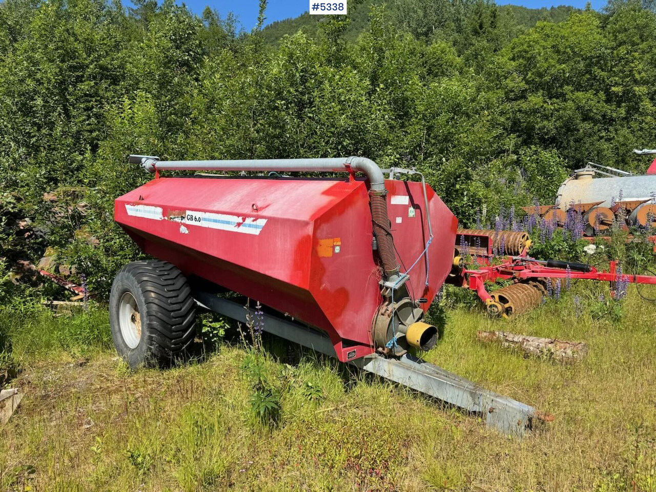 Moi GB 6.0 Fertilizer wagon - Esparcidor de fertilizantes: foto 2 Moi GB 6.0 Fertilizer wagon - Esparcidor de fertilizantes: foto 2