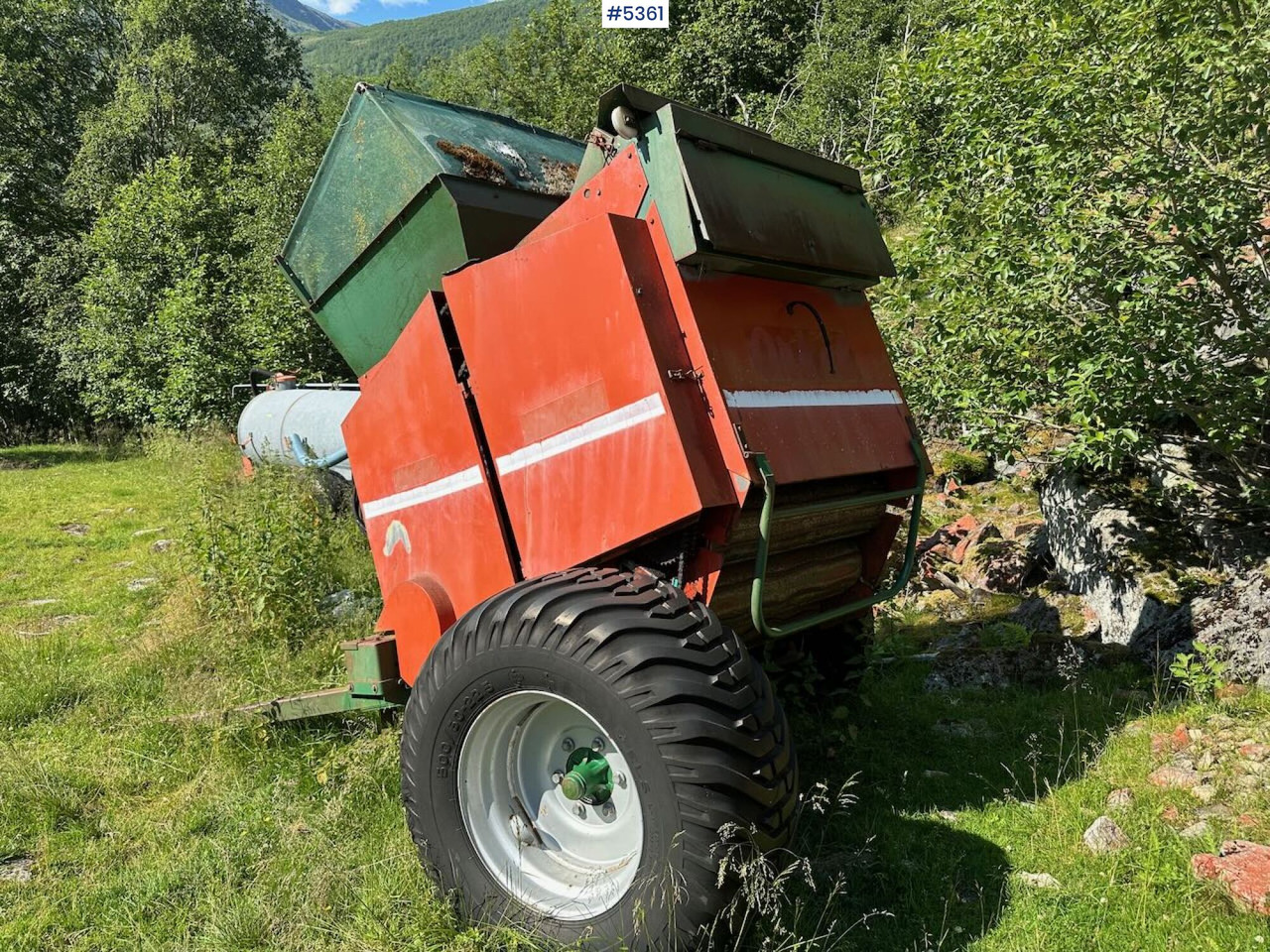 Orkel GP 1200 round baler. - Maquinaria de henificación: foto 4 Orkel GP 1200 round baler. - Maquinaria de henificación: foto 4