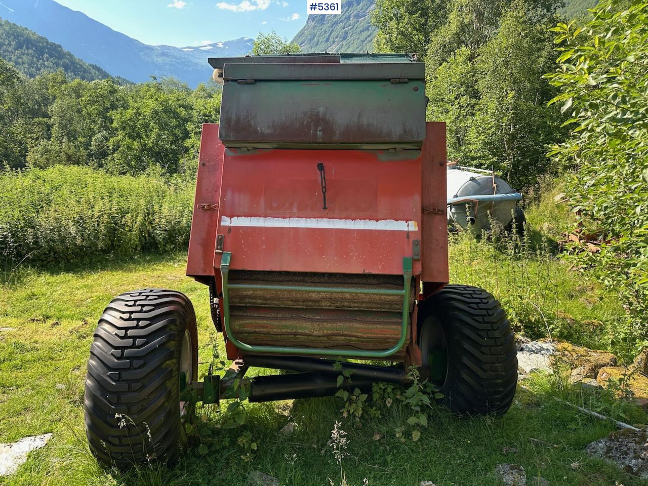 Orkel GP 1200 round baler. - Maquinaria de henificación: foto 5 Orkel GP 1200 round baler. - Maquinaria de henificación: foto 5