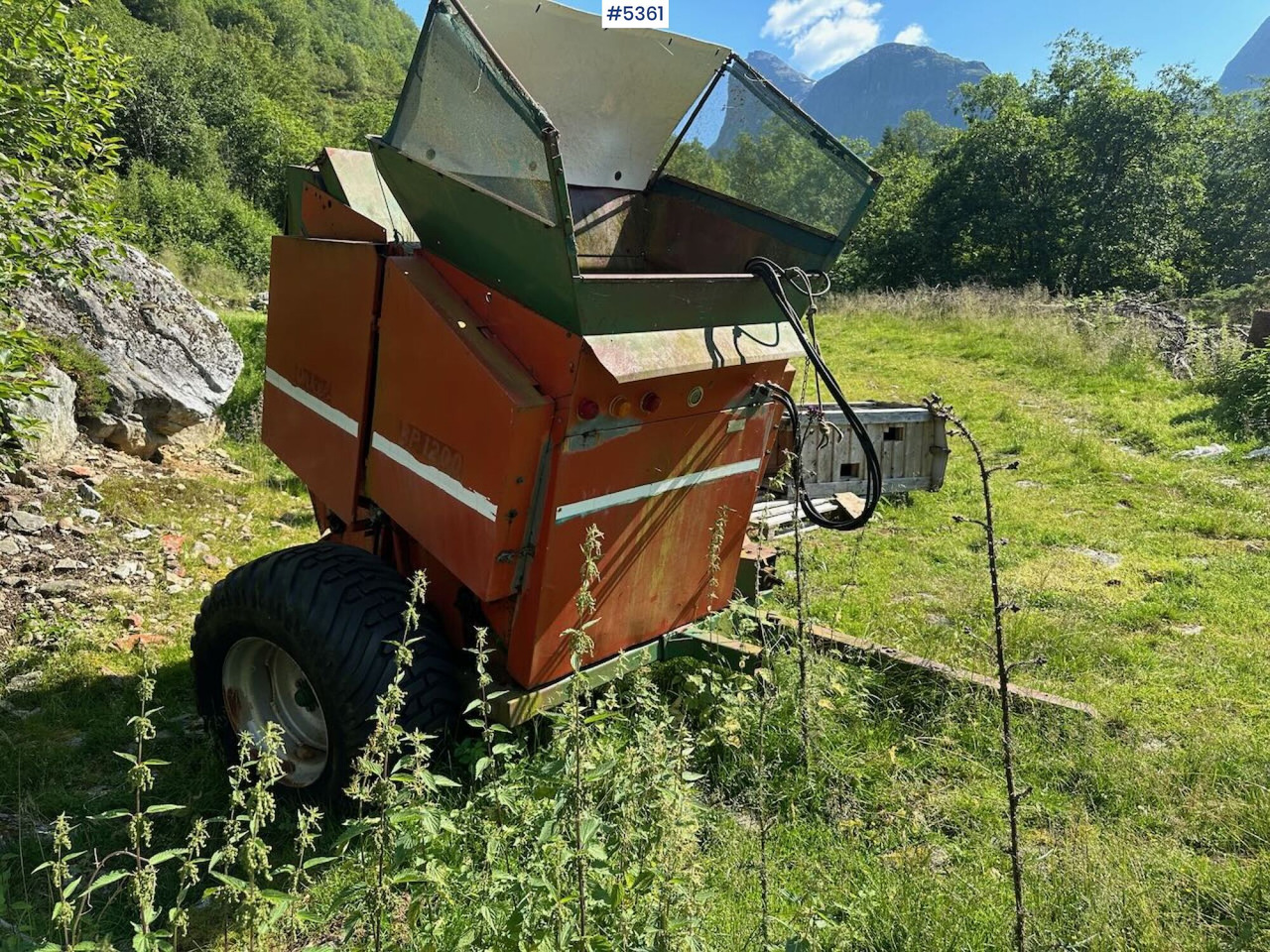 Orkel GP 1200 round baler. - Maquinaria de henificación: foto 1 Orkel GP 1200 round baler. - Maquinaria de henificación: foto 1