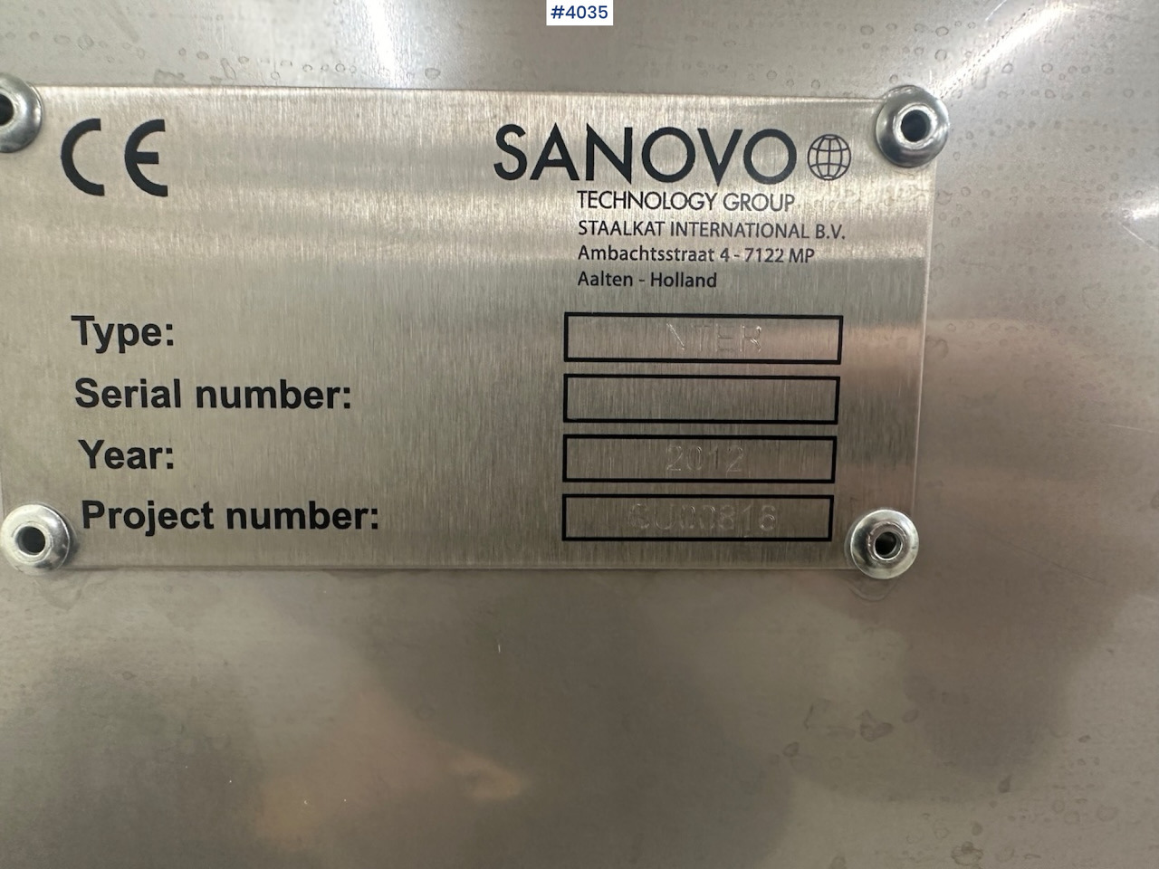 Maquinaria ganadera Sanovo Staalkat Inter compacta egg sorting machine: foto 18
