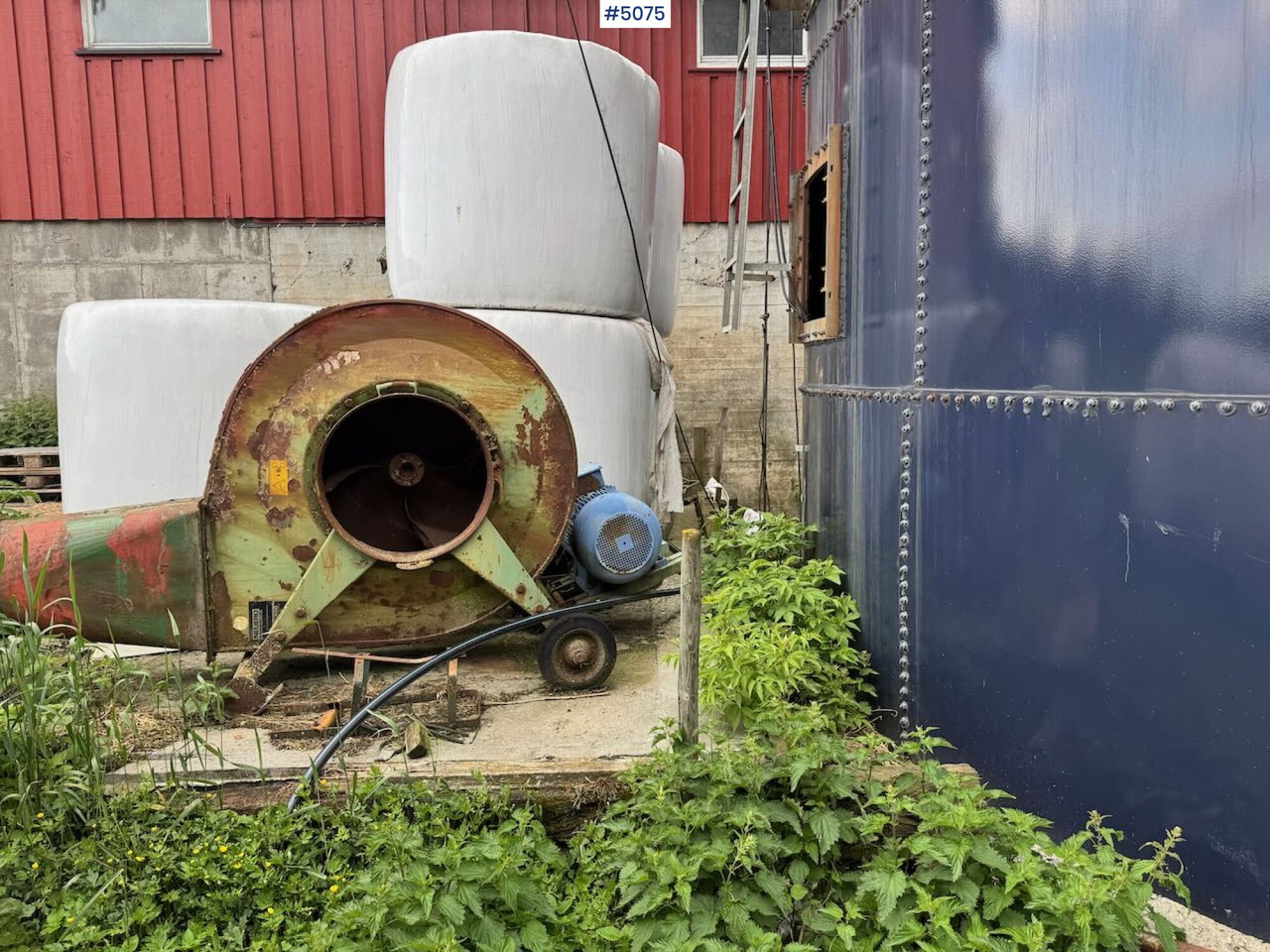 Maquinaria ganadera Silo with Filling Auger and Fan: foto 14