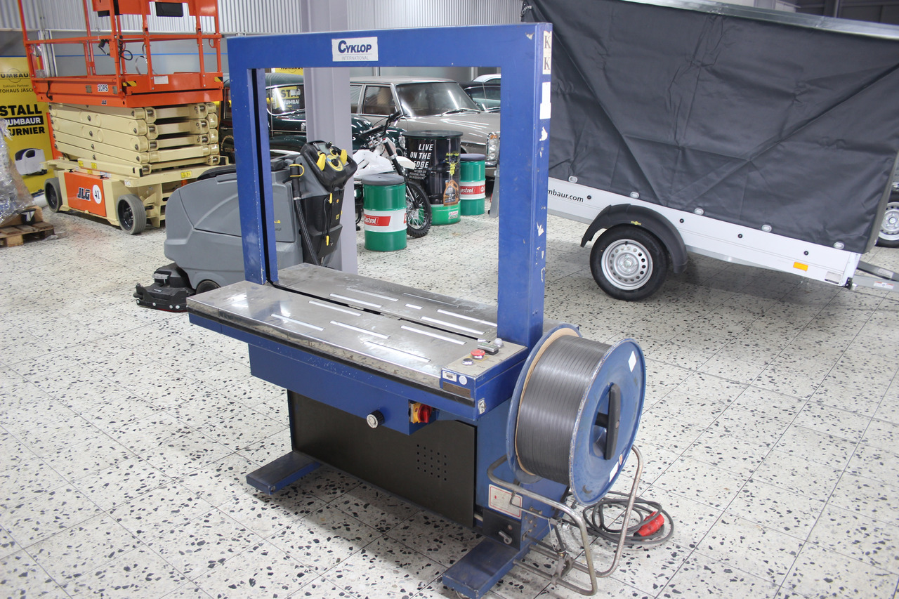Cyclop CI80 Strapping Machine - Máquina de embalaje: foto 1 Cyclop CI80 Strapping Machine - Máquina de embalaje: foto 1