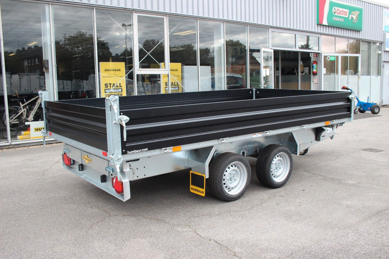 Humbaur HTK 3500.37 Stahl Dreiseitenkipper Parabelfeder - Remolque volquete: foto 2 Humbaur HTK 3500.37 Stahl Dreiseitenkipper Parabelfeder - Remolque volquete: foto 2