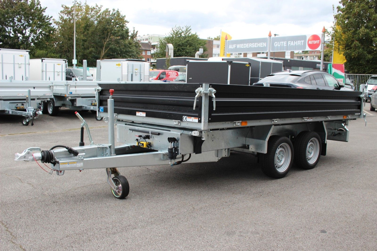 Humbaur HTK 3500.37 Stahl Dreiseitenkipper Parabelfeder - Remolque volquete: foto 4 Humbaur HTK 3500.37 Stahl Dreiseitenkipper Parabelfeder - Remolque volquete: foto 4