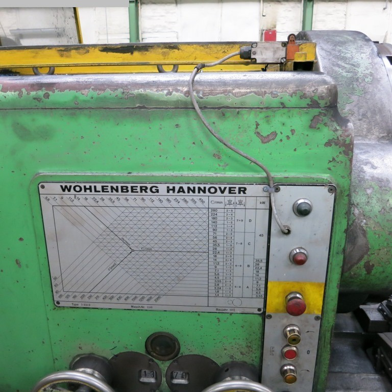 WOHLENBERG S 900 - Torno de metal: foto 2 WOHLENBERG S 900 - Torno de metal: foto 2