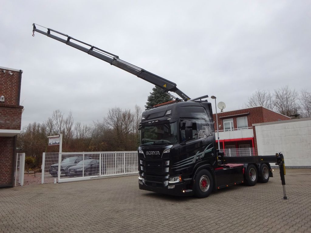 Scania R650 V8 SZM + PK19001SLD Kran - Cabeza tractora: foto 4 Scania R650 V8 SZM + PK19001SLD Kran - Cabeza tractora: foto 4