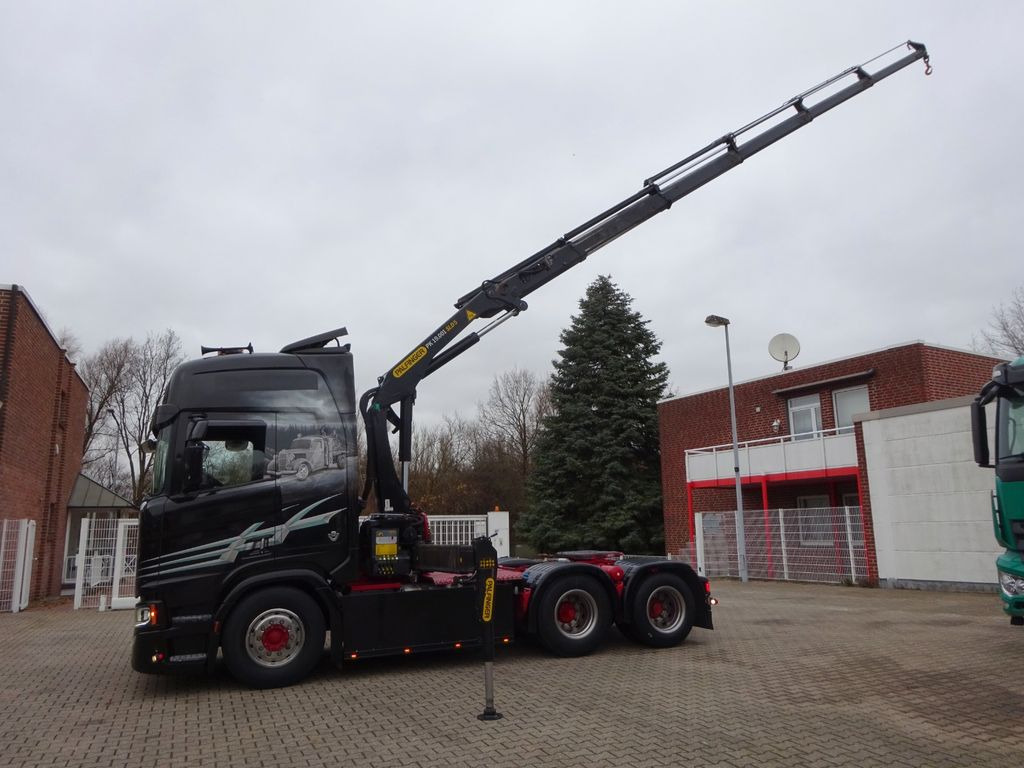 Scania R650 V8 SZM + PK19001SLD Kran - Cabeza tractora: foto 1 Scania R650 V8 SZM + PK19001SLD Kran - Cabeza tractora: foto 1