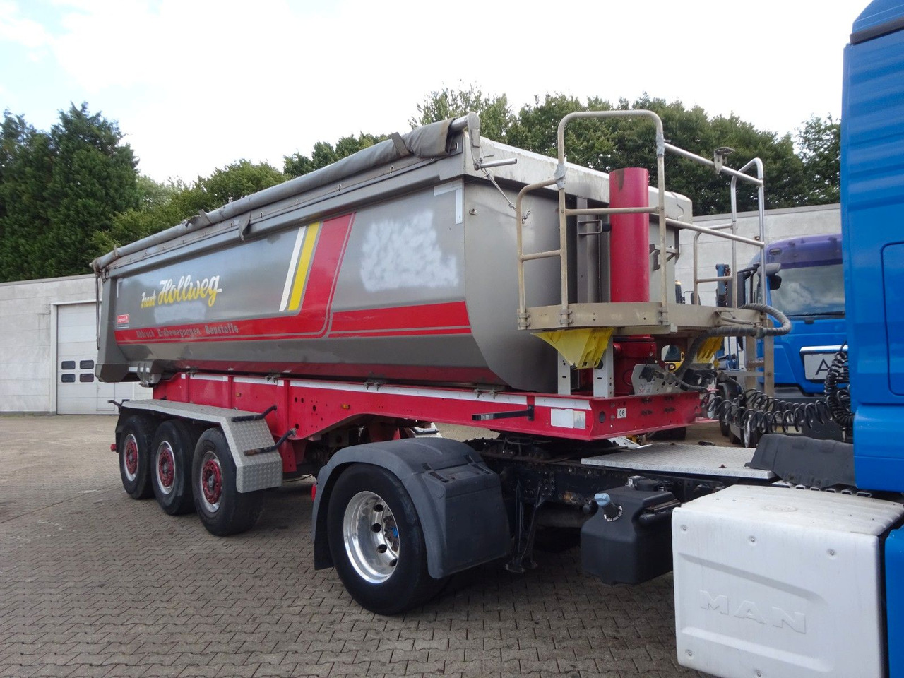 Semirremolque volquete Langendorf Kippauflieger mit 3 Achsen Stahl: foto 6 Semirremolque volquete Langendorf Kippauflieger mit 3 Achsen Stahl: foto 6