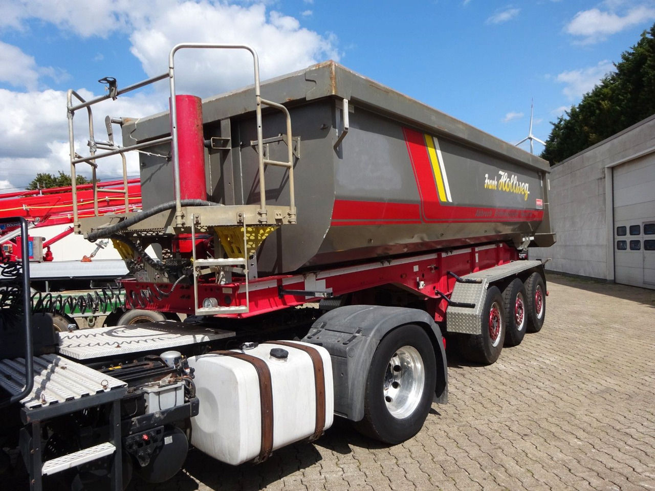 Semirremolque volquete Langendorf Kippauflieger mit 3 Achsen Stahl: foto 7 Semirremolque volquete Langendorf Kippauflieger mit 3 Achsen Stahl: foto 7