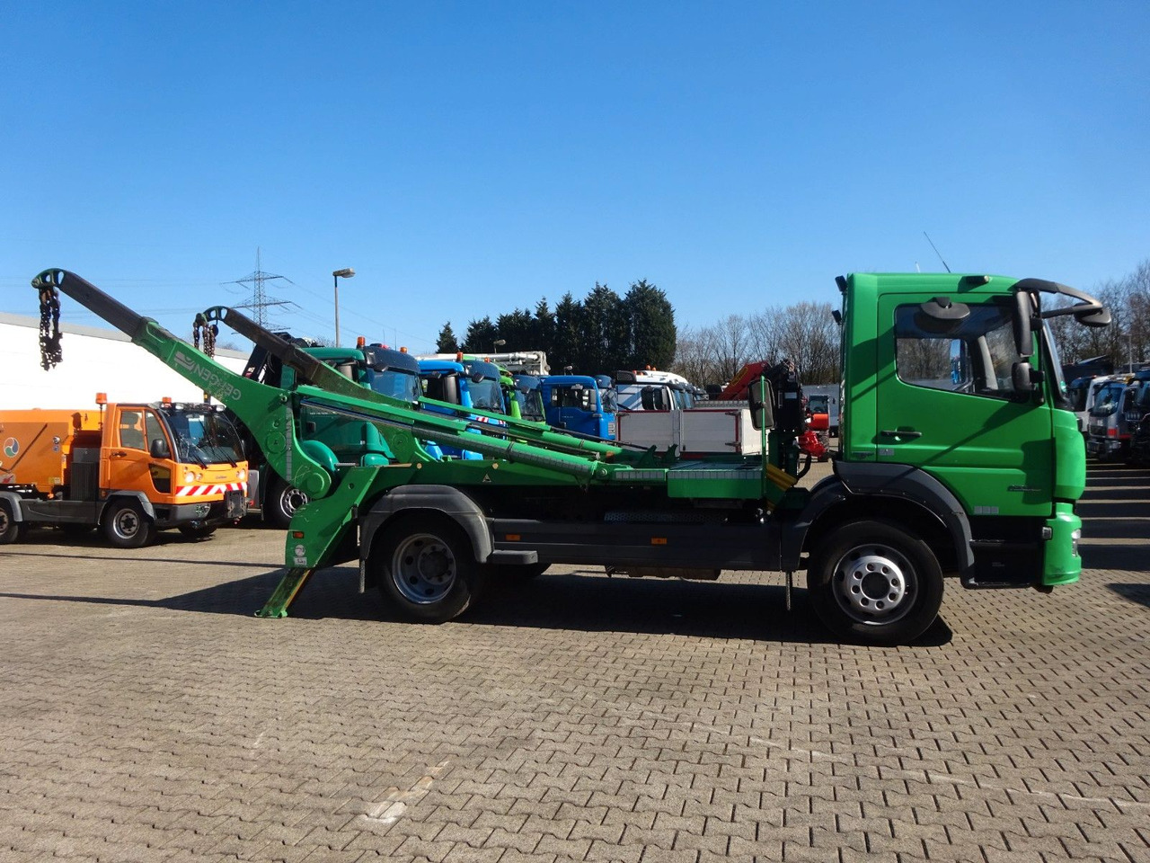 Mercedes-Benz 1530 Atego Gergen Absetzkipper 4x2 - Camión volquete: foto 5 Mercedes-Benz 1530 Atego Gergen Absetzkipper 4x2 - Camión volquete: foto 5