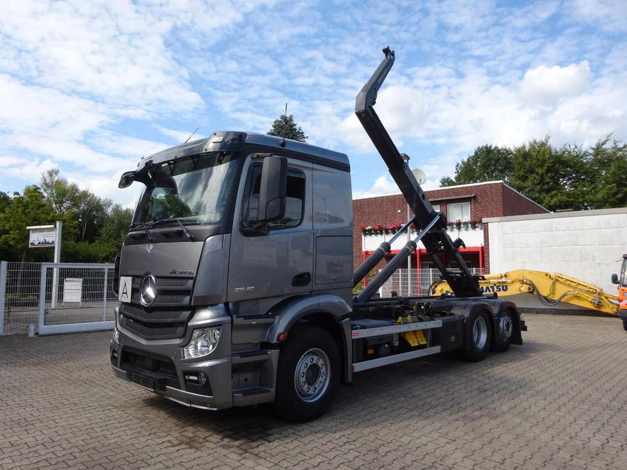 Mercedes-Benz 2545 Actros MEILLER Abroller +Lift-Lenkachse - Camión multibasculante: foto 1 Mercedes-Benz 2545 Actros MEILLER Abroller +Lift-Lenkachse - Camión multibasculante: foto 1