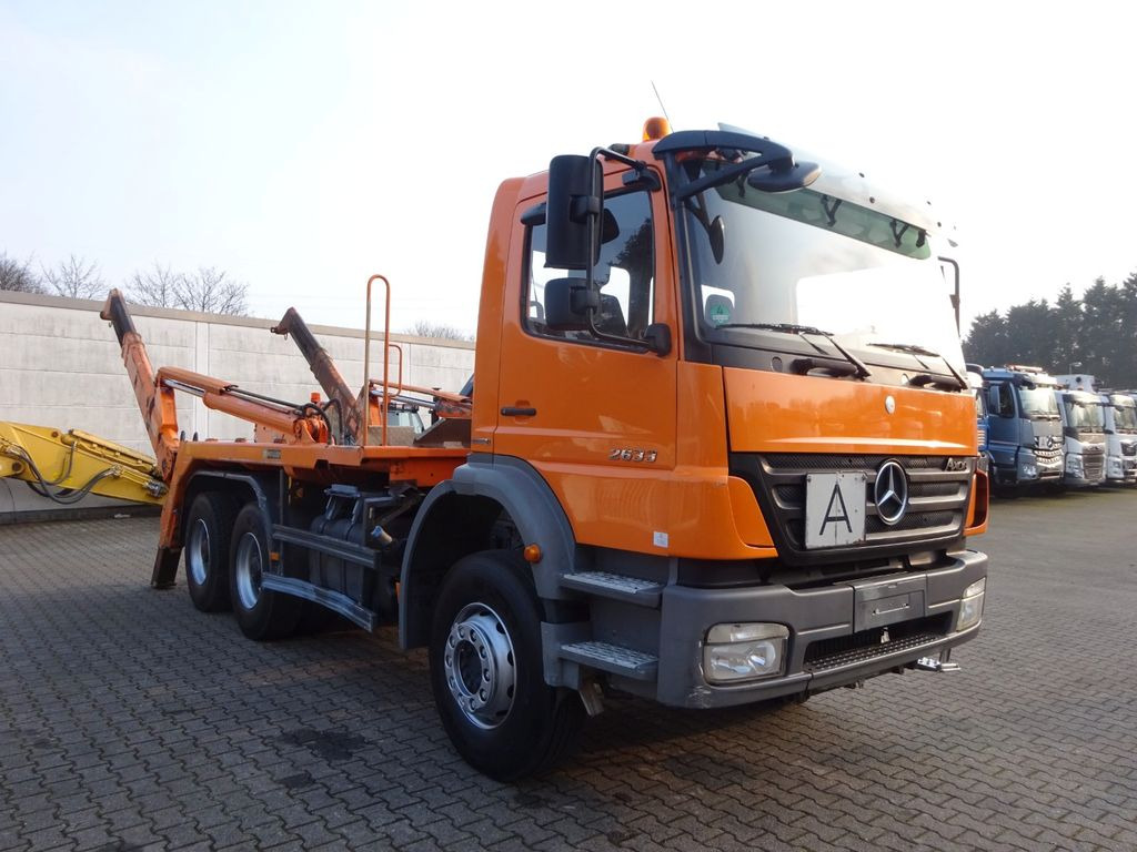 Camión portacontenedor de cadenas Mercedes-Benz 2633 Axor MEILLER Absetzkipper 6x4: foto 11