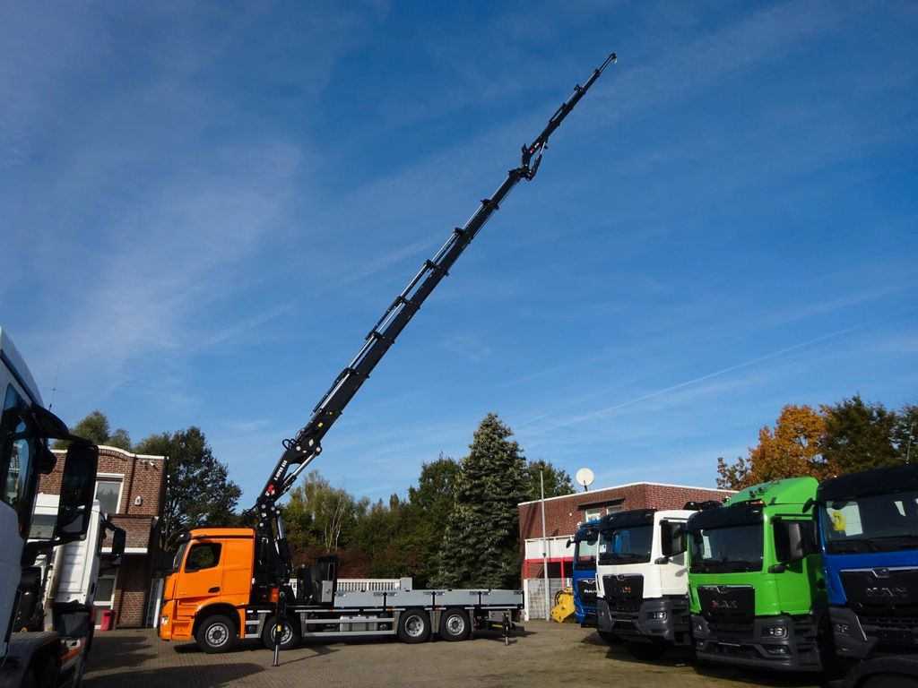 Mercedes-Benz 3751 Arocs Pritsche + HIAB 858 + JIB 8x2 - Camión grúa, Camión caja abierta: foto 5 Mercedes-Benz 3751 Arocs Pritsche + HIAB 858 + JIB 8x2 - Camión grúa, Camión caja abierta: foto 5