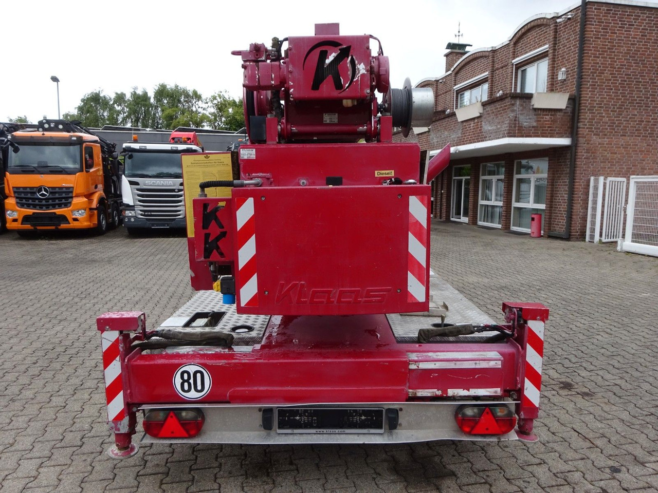 KLAAS-ALU-Kran K20/30 TS Anhänger 30 Meter - Remolque: foto 4 KLAAS-ALU-Kran K20/30 TS Anhänger 30 Meter - Remolque: foto 4