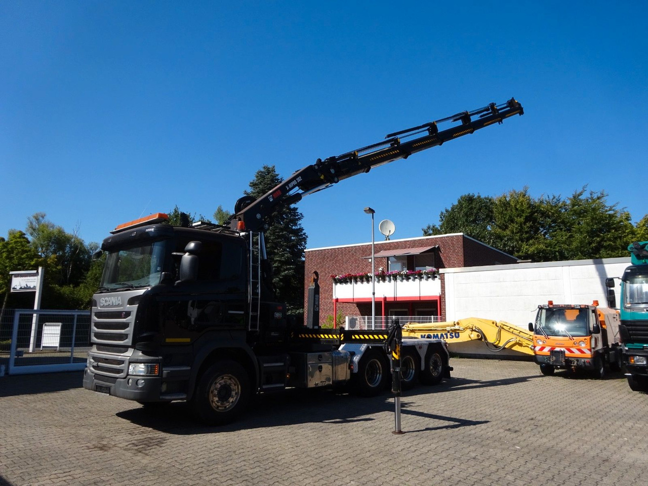 Scania R490 Abroller + HIAB 302E-6 Bj.2021 !Kran TRIDEM Scania R490 Abroller + HIAB 302E-6 Bj.2021 !Kran TRIDEM - Camión multibasculante, Camión grúa: foto 3 Scania R490 Abroller + HIAB 302E-6 Bj.2021 !Kran TRIDEM Scania R490 Abroller + HIAB 302E-6 Bj.2021 !Kran TRIDEM - Camión multibasculante, Camión grúa: foto 3